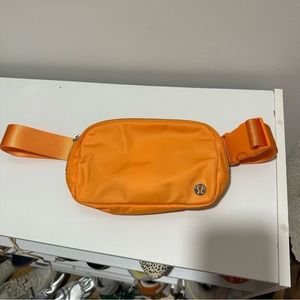 LULU LEMON Orange Fanny Pack